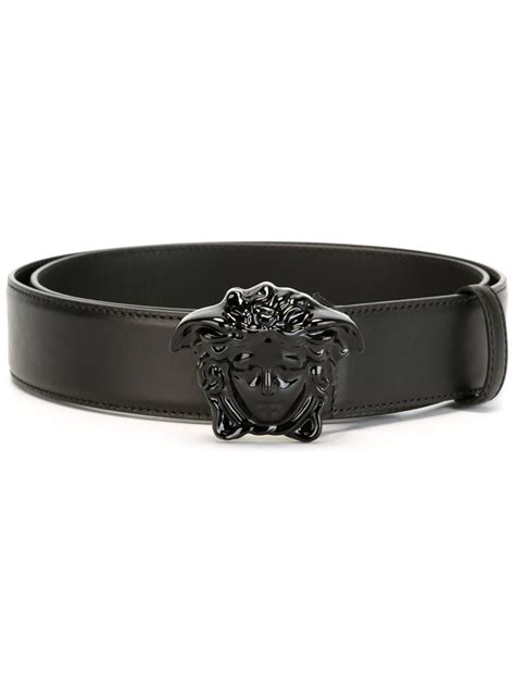 lyst black versace belt women|Women's Black Versace Belts .